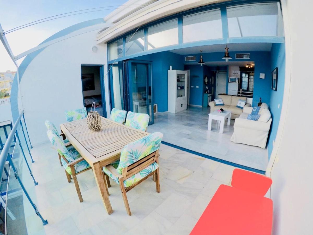 Atico Lujo Primera Linea, Terraza, Piscina, Parking Castell de Ferro Eksteriør bilde