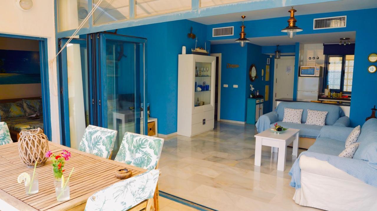 Atico Lujo Primera Linea, Terraza, Piscina, Parking Castell de Ferro Eksteriør bilde
