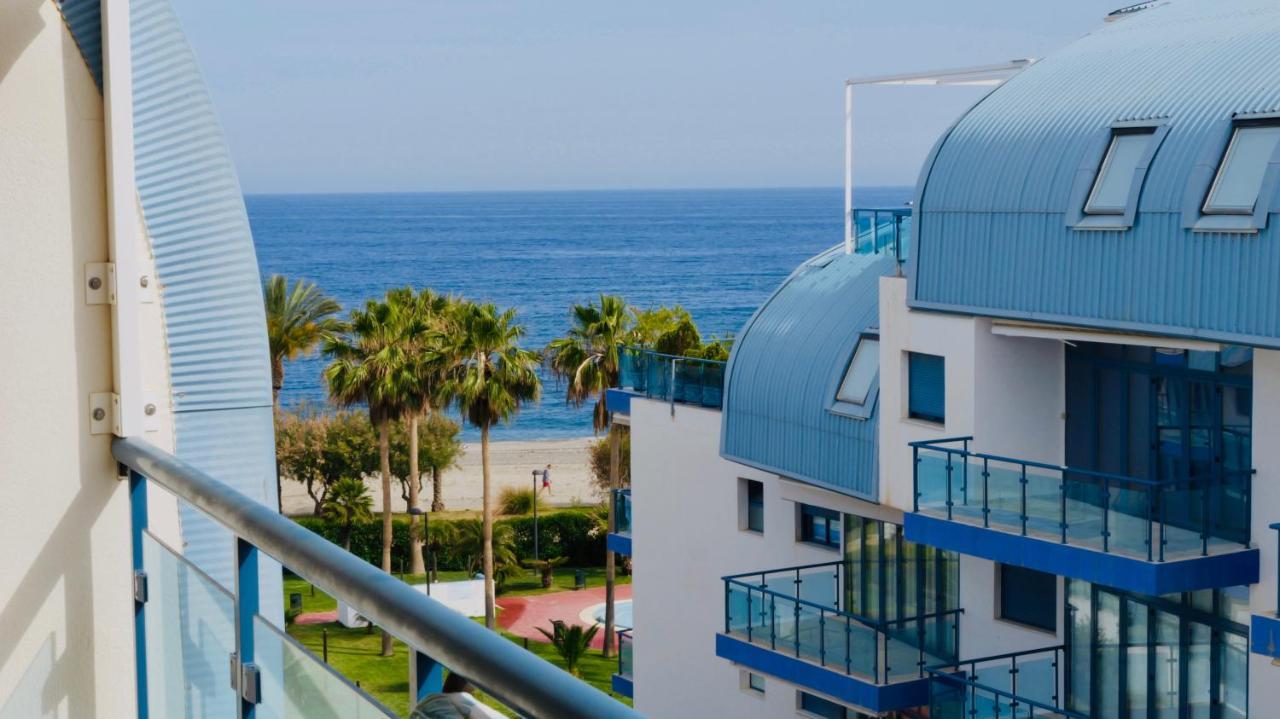 Atico Lujo Primera Linea, Terraza, Piscina, Parking Castell de Ferro Eksteriør bilde